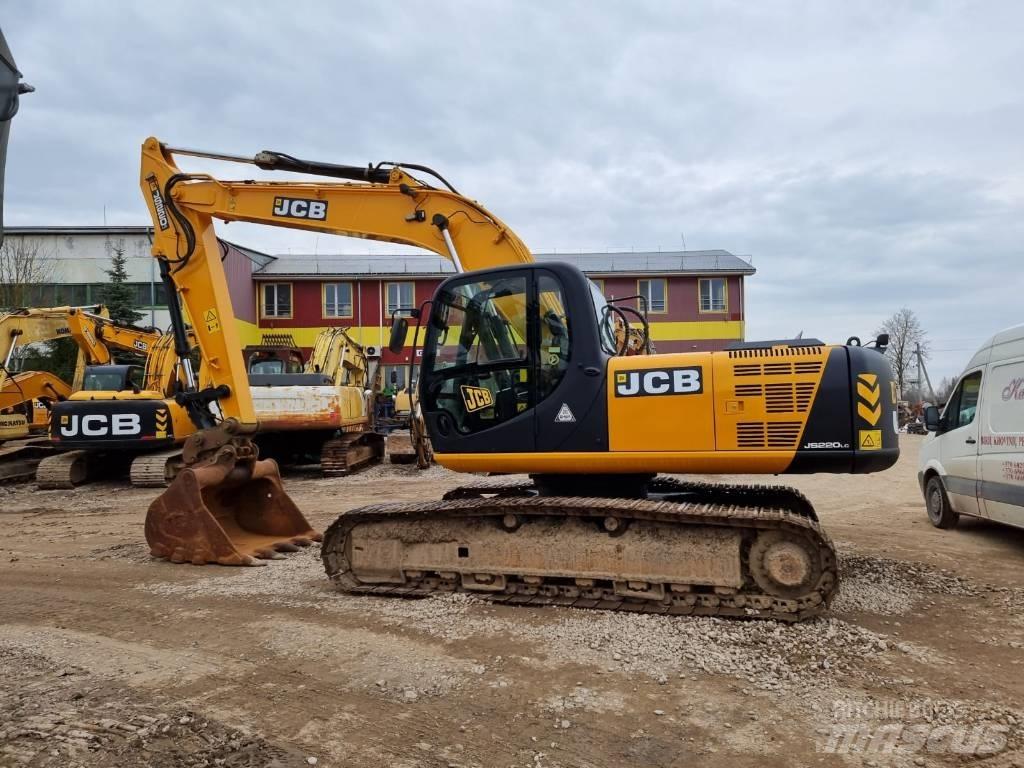 JCB JS 220 LC حفارات زحافة