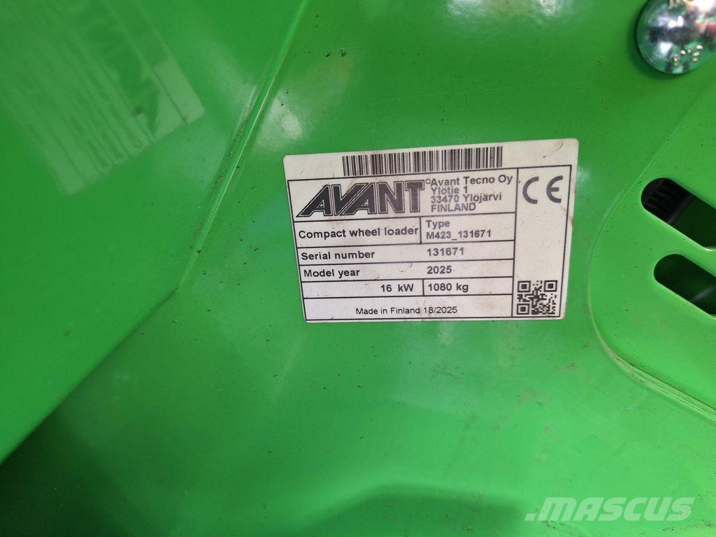 Avant 423 TDL حفارات خاصة