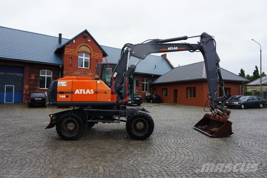 Atlas 160 W حفارات بعجل