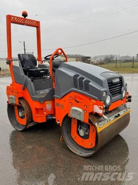 Hamm HD 12 VV مداحل ثنائية الاسطوانة