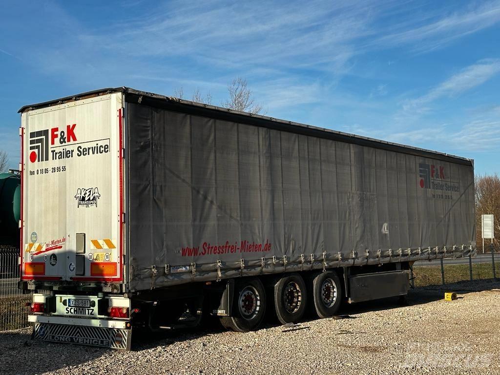 Schmitz SCS 24 L مقطورات بغطاء جانبي