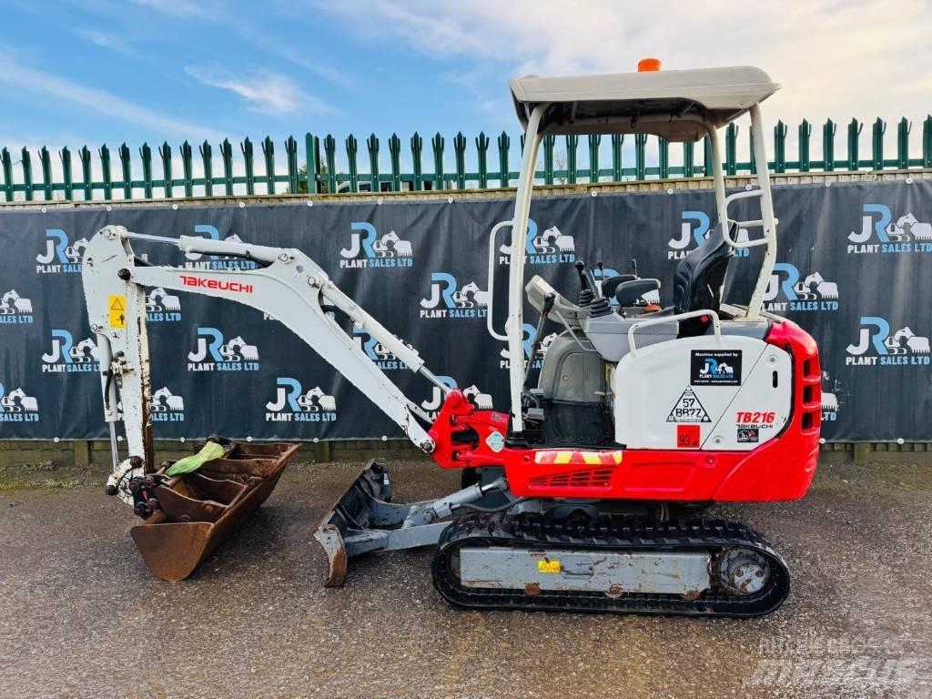 Takeuchi TB 216 حفارات صغيرة أقل من 7 طن (حفارات صغيرة)