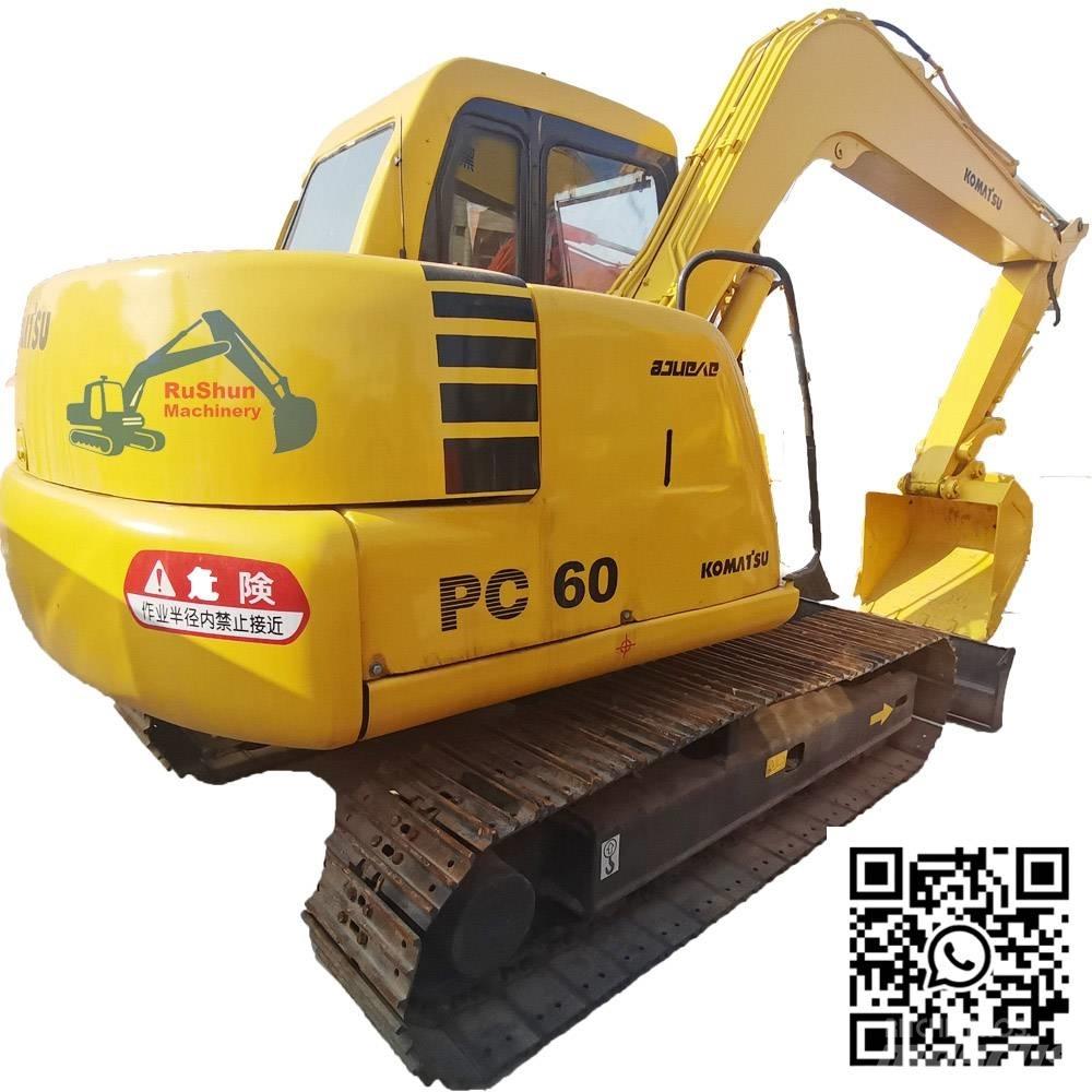 Komatsu PC60 حفارات صغيرة أقل من 7 طن (حفارات صغيرة)