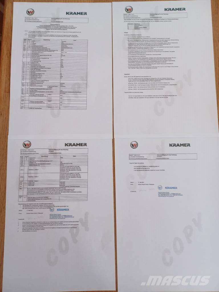 Kramer 5075 لوادر بعجل