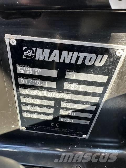 Manitou MT 1440 مناولات متداخلة