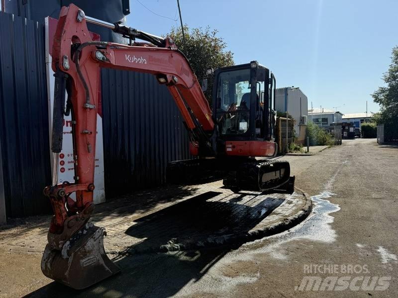 Kubota U 55-4 حفارات صغيرة أقل من 7 طن (حفارات صغيرة)