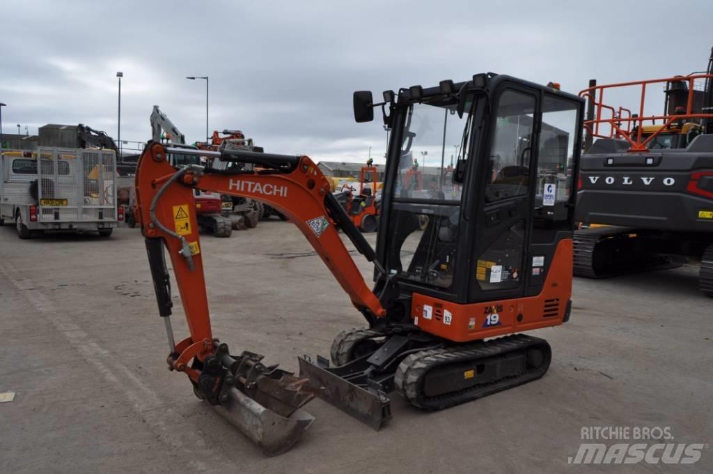 Hitachi ZX 19-6CR حفارات صغيرة أقل من 7 طن (حفارات صغيرة)