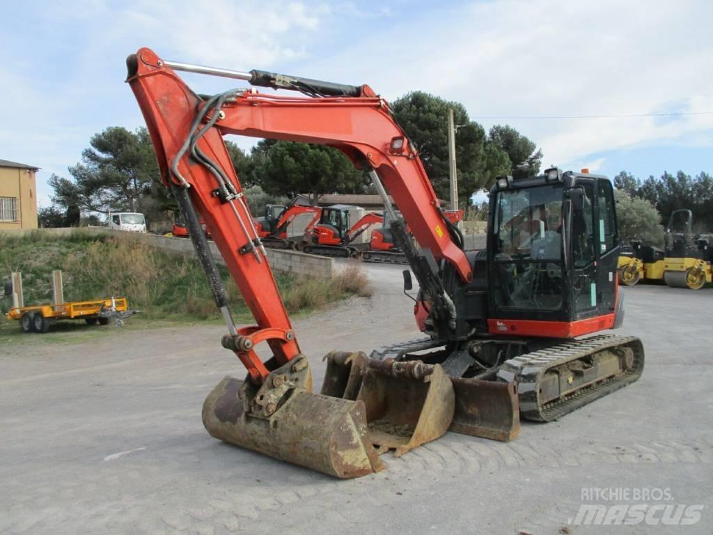 Kubota KX 080-4 حفارات وسط 7 طن - 12 طن