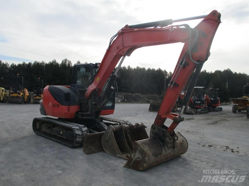 Kubota KX 080-4 حفارات وسط 7 طن - 12 طن