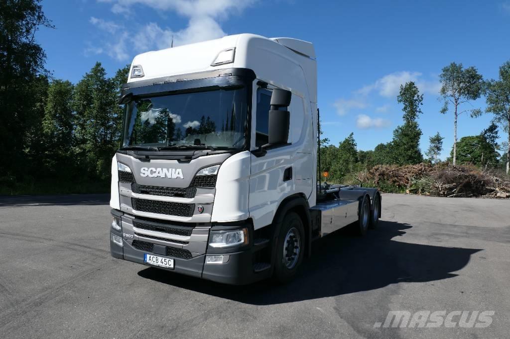 Scania G50B6x2NB شاحنات الرافعات الخطافية