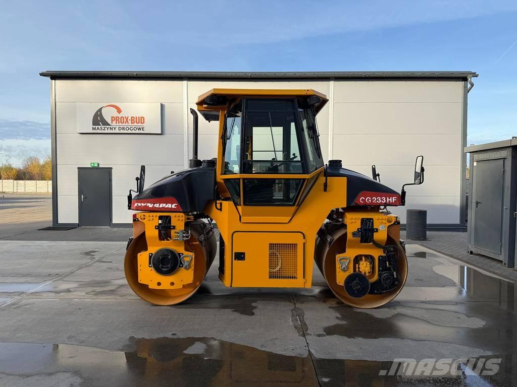Dynapac CG 233 HF مداحل ثنائية الاسطوانة