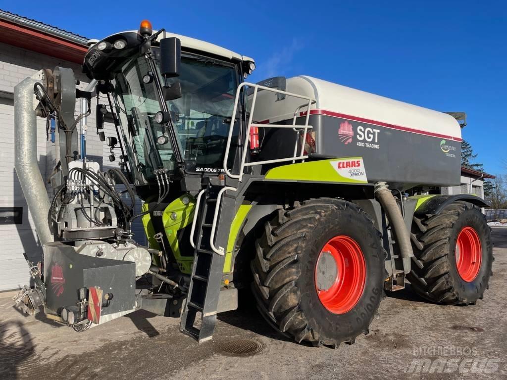 CLAAS Xerion 4000 صهاريج الملاط