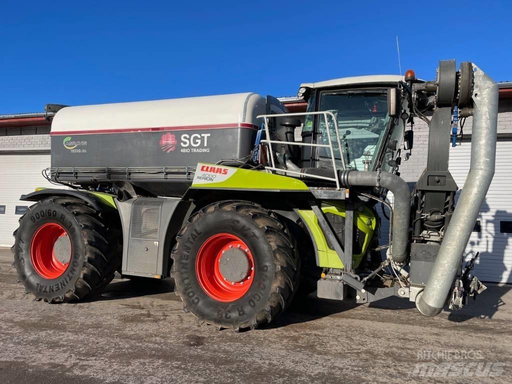 CLAAS Xerion 4000 صهاريج الملاط