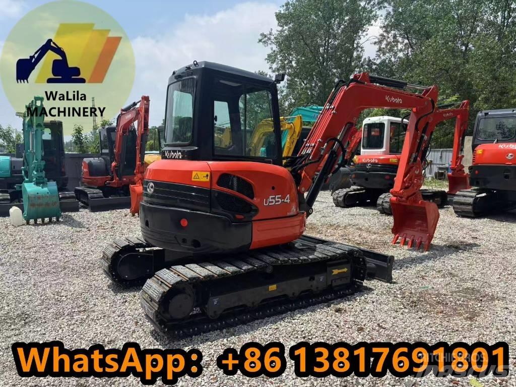Kubota U 55-4 حفارات صغيرة أقل من 7 طن (حفارات صغيرة)