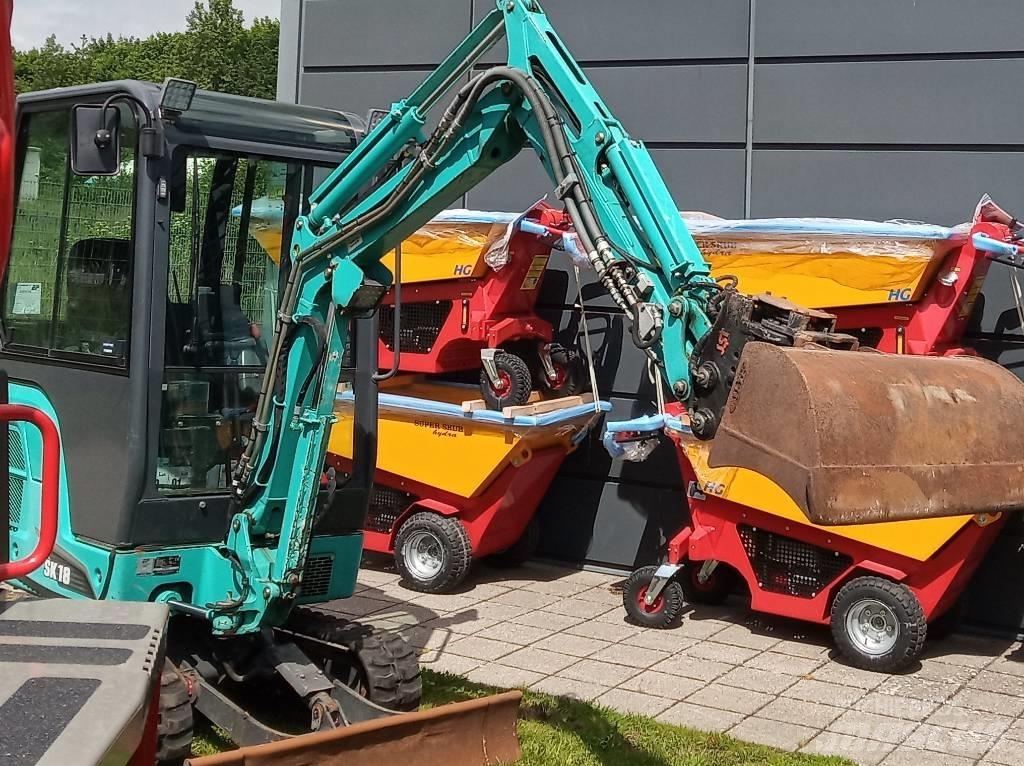 Kobelco SK 18 حفارات صغيرة أقل من 7 طن (حفارات صغيرة)