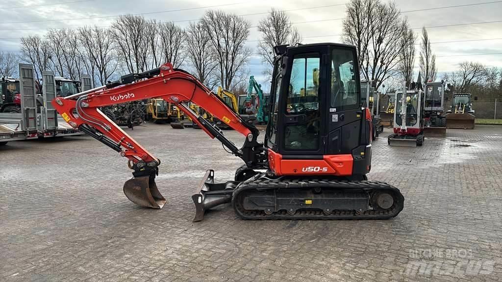 Kubota U50-5 حفارات صغيرة أقل من 7 طن (حفارات صغيرة)