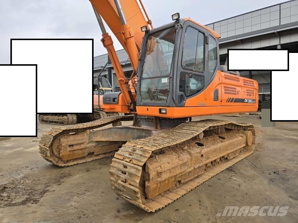 Doosan DX380LC-5 حفارات زحافة