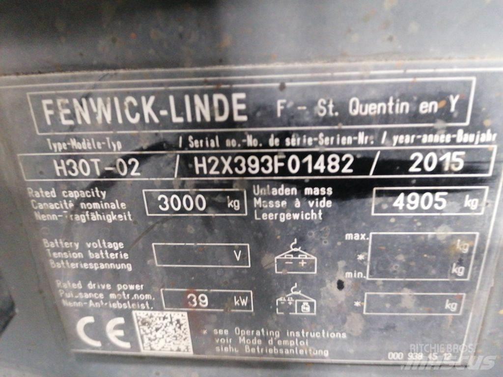 Linde H30T-02 شاحنات LPG
