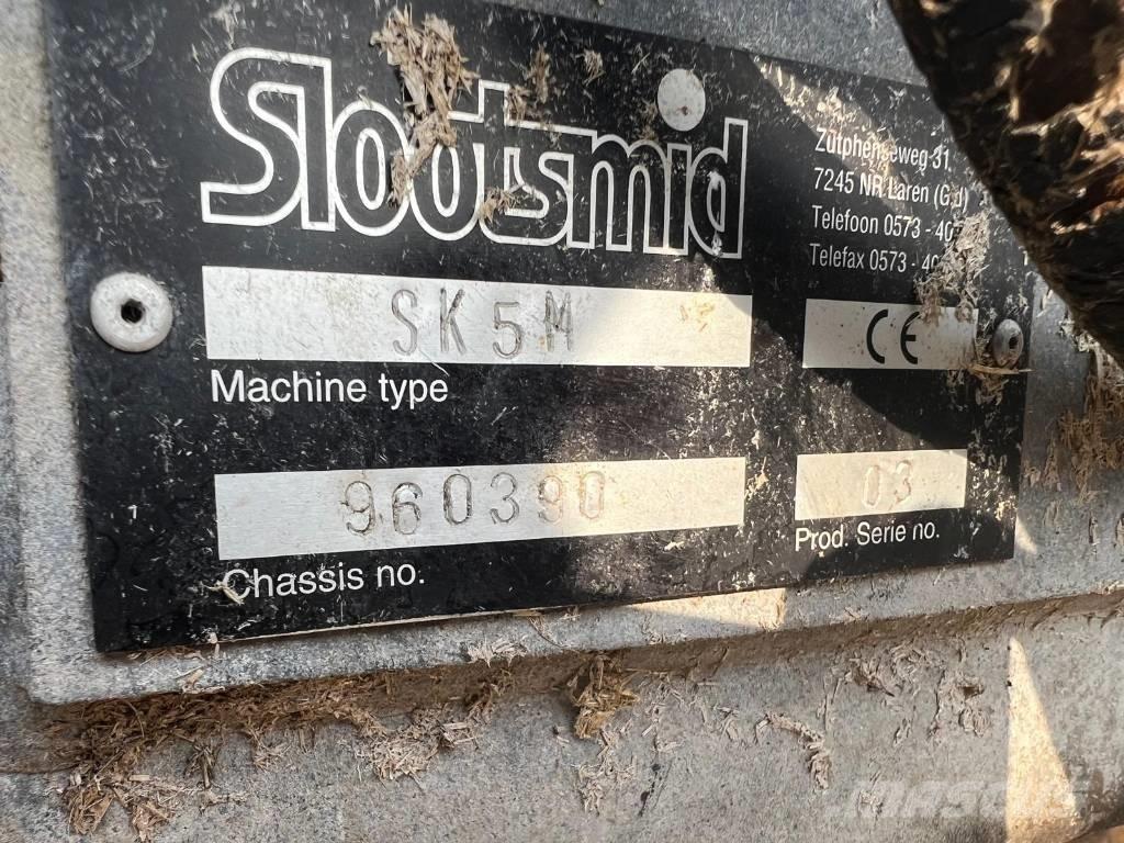Slootsmid SK 5 M ماكينات وملحقات تسميد أخرى
