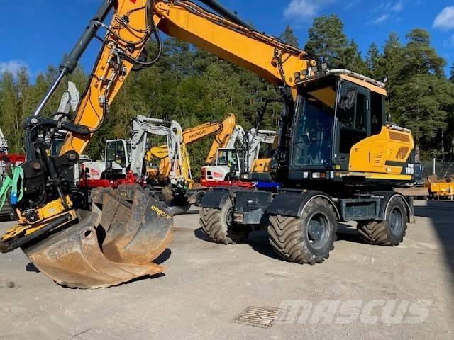 Hyundai HW 180 حفارات بعجل