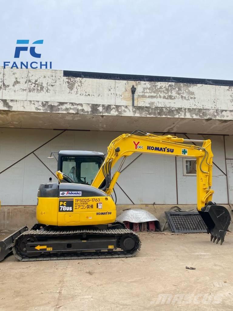 Komatsu PC 78 US حفارات زحافة