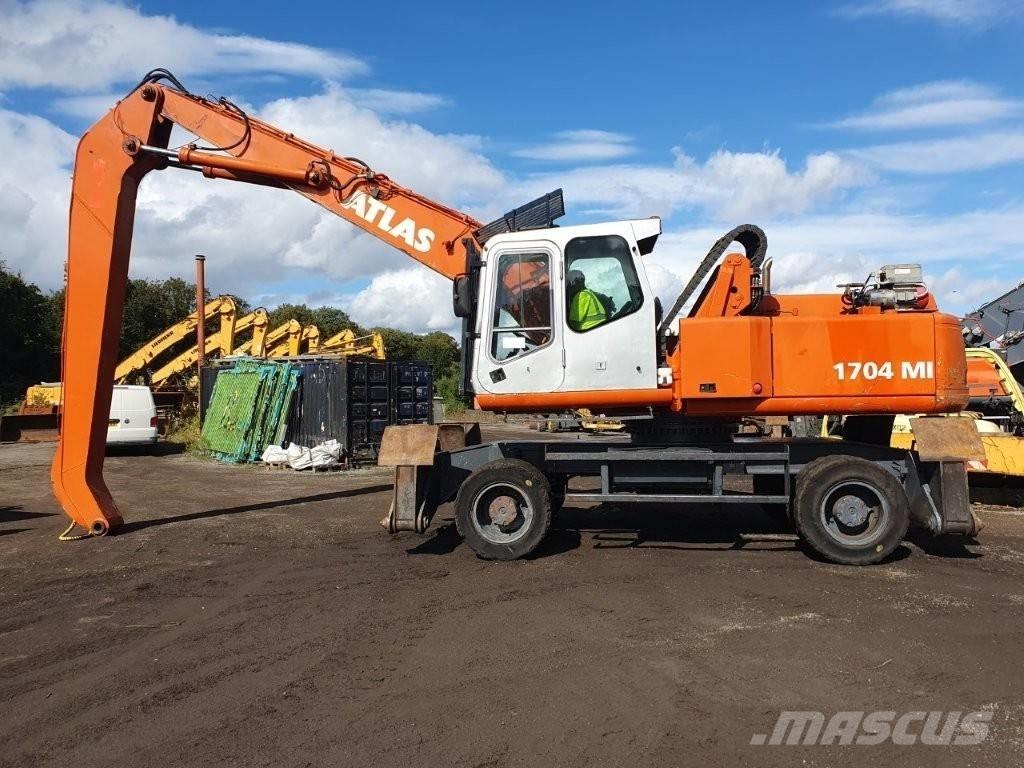 Atlas 1704 M مناولات المخلفات / مناولات صناعية