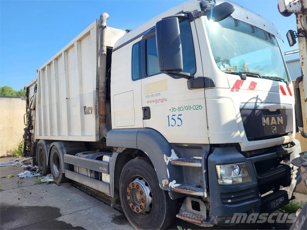 MAN TGS 28.320 6X2 شاحنات بمقصورة وهيكل