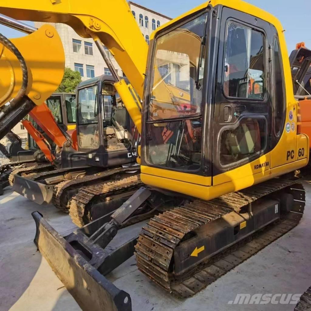 Komatsu PC 60 حفارات صغيرة أقل من 7 طن (حفارات صغيرة)