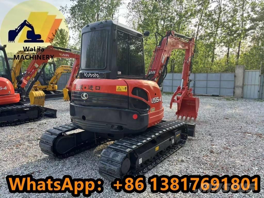 Kubota U 55 R-4 حفارات صغيرة أقل من 7 طن (حفارات صغيرة)