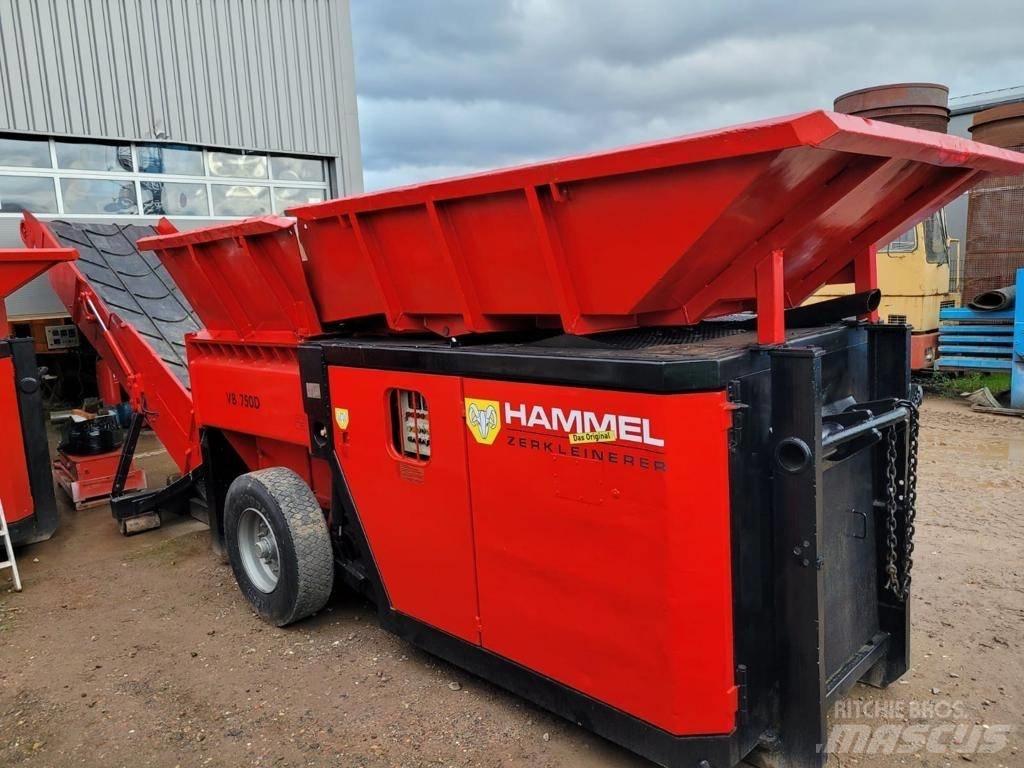 Hammel VB 750 D آلات تمزيق المخلفات