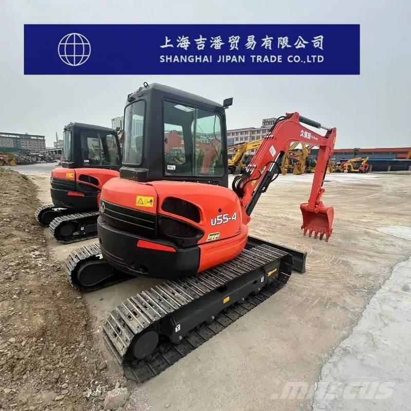 Kubota U 55-4 حفارات صغيرة أقل من 7 طن (حفارات صغيرة)