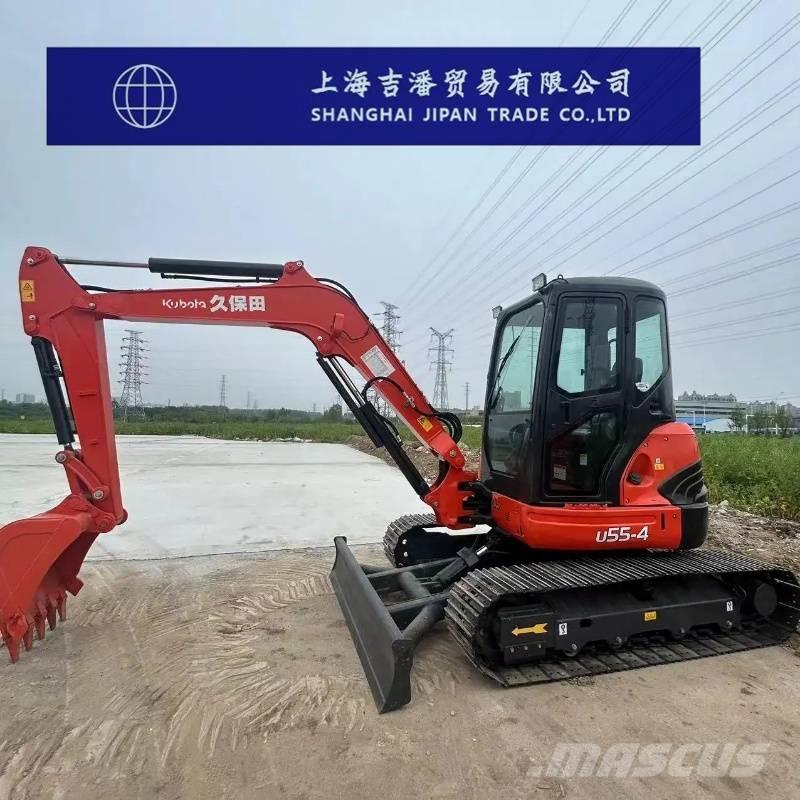 Kubota U 55-4 حفارات صغيرة أقل من 7 طن (حفارات صغيرة)
