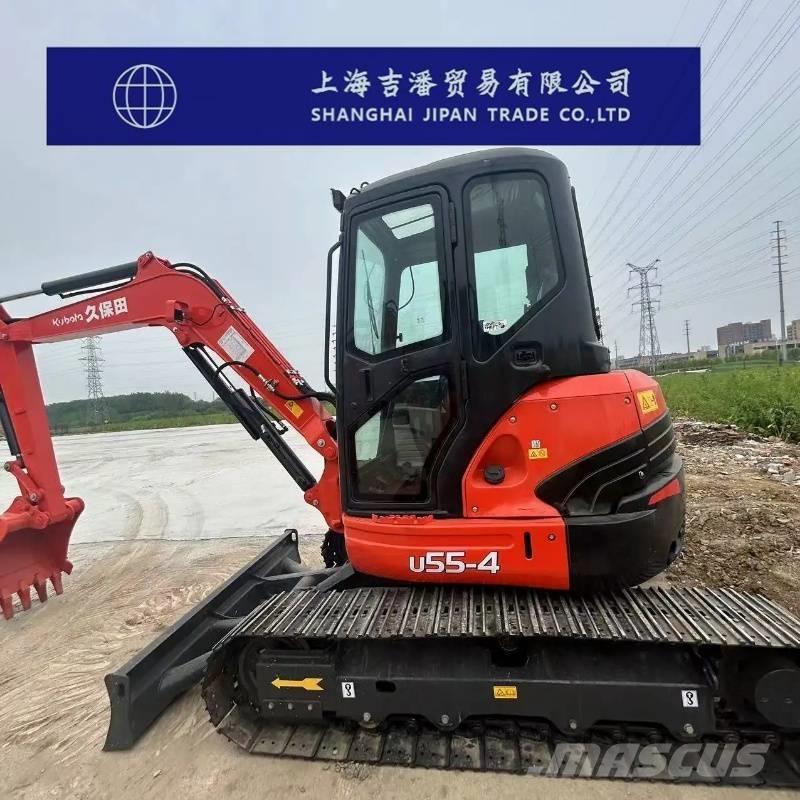 Kubota U 55-4 حفارات صغيرة أقل من 7 طن (حفارات صغيرة)