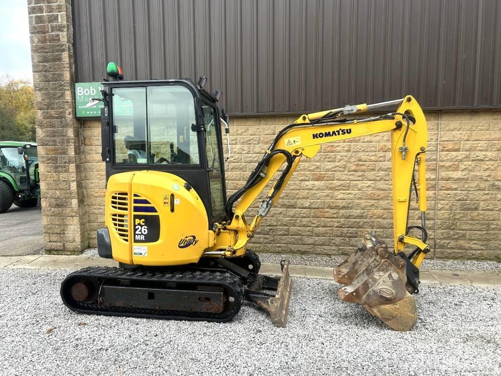 Komatsu PC 26 MR-3 حفارات صغيرة أقل من 7 طن (حفارات صغيرة)
