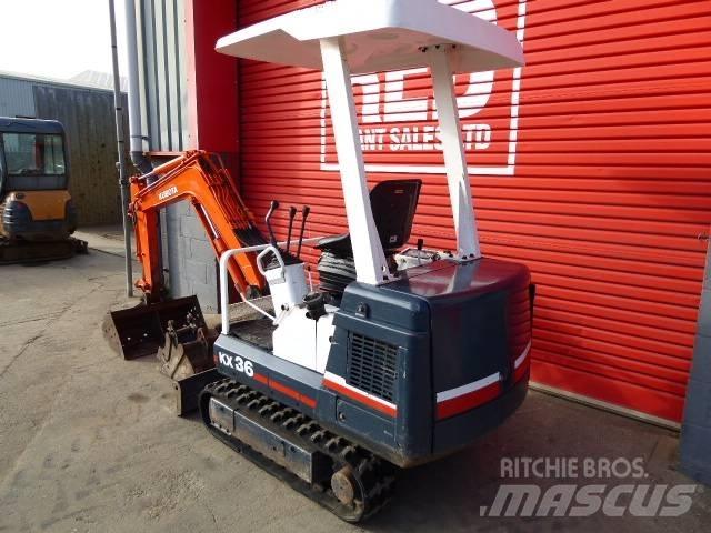 Kubota KX 36 حفارات صغيرة أقل من 7 طن (حفارات صغيرة)