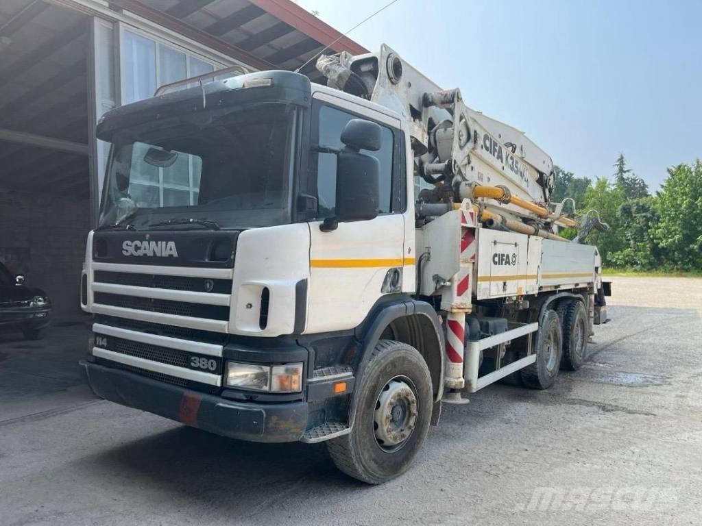 Scania P 114-380 مضخات خرسانة