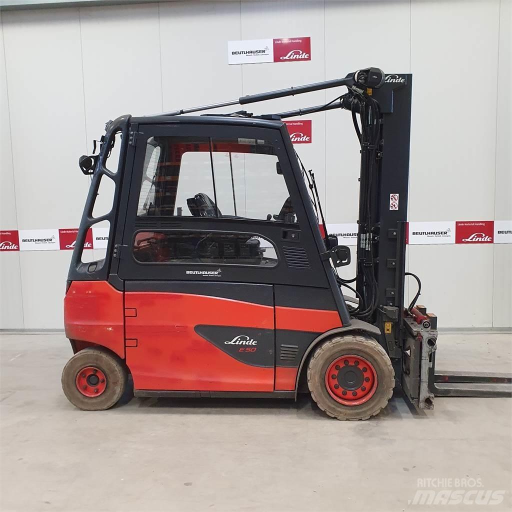 Linde E50/600HL شاحنات ذات رافعات شوكية تعمل بالكهرباء