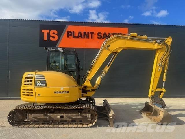 Komatsu PC 88 MR حفارات وسط 7 طن - 12 طن