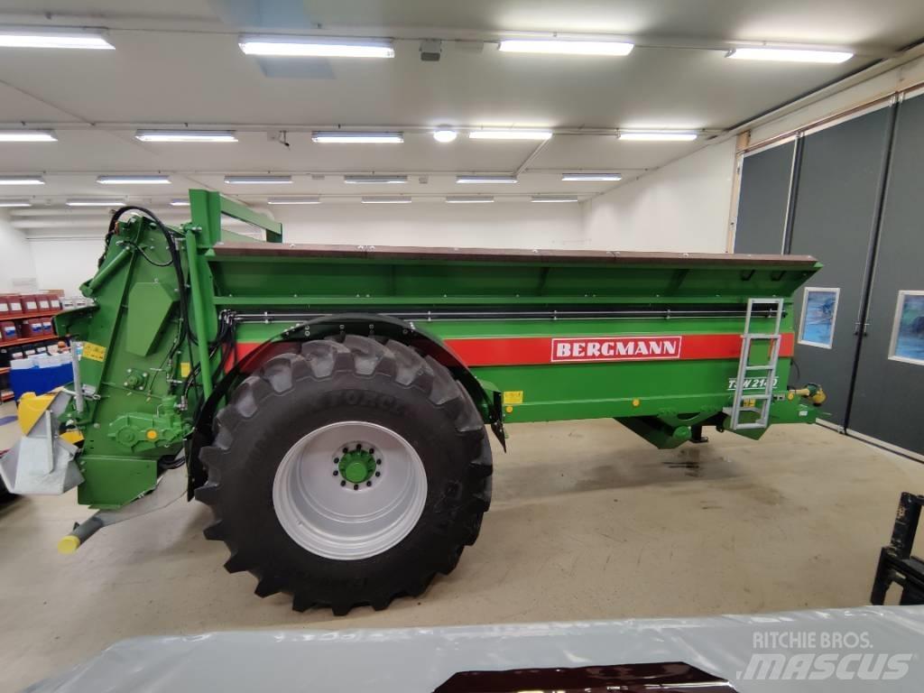 Bergmann TSW 2140 E معدات توزيع السماد العضوي