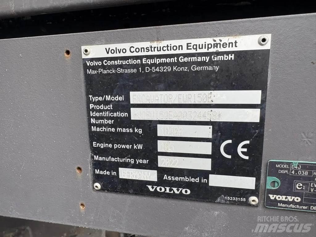 Volvo EWR150E حفارات بعجل