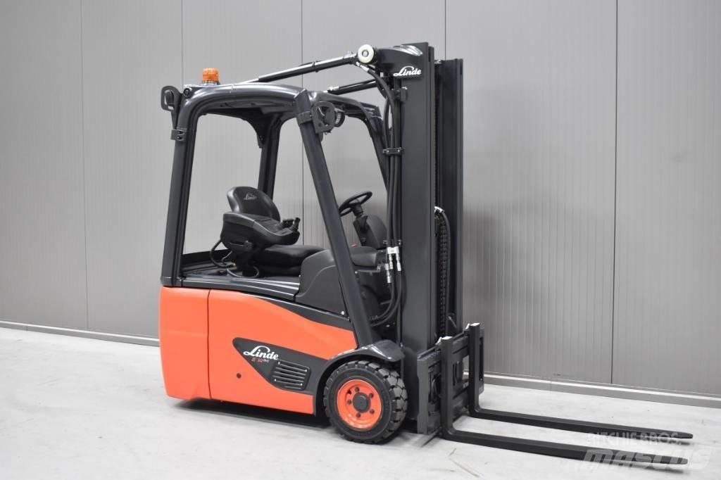 Linde E 14 - 02 شاحنات ذات رافعات شوكية تعمل بالكهرباء