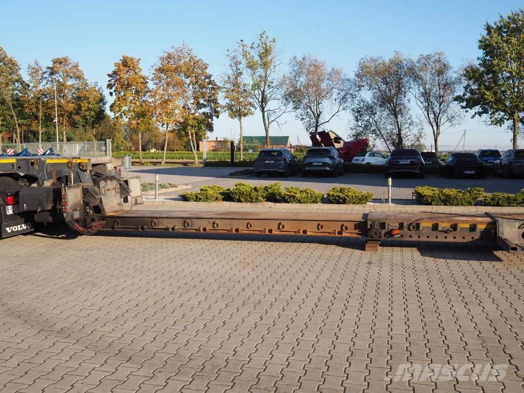 Recker SA-DLS نصف مقطورة مسطحة منخفضة