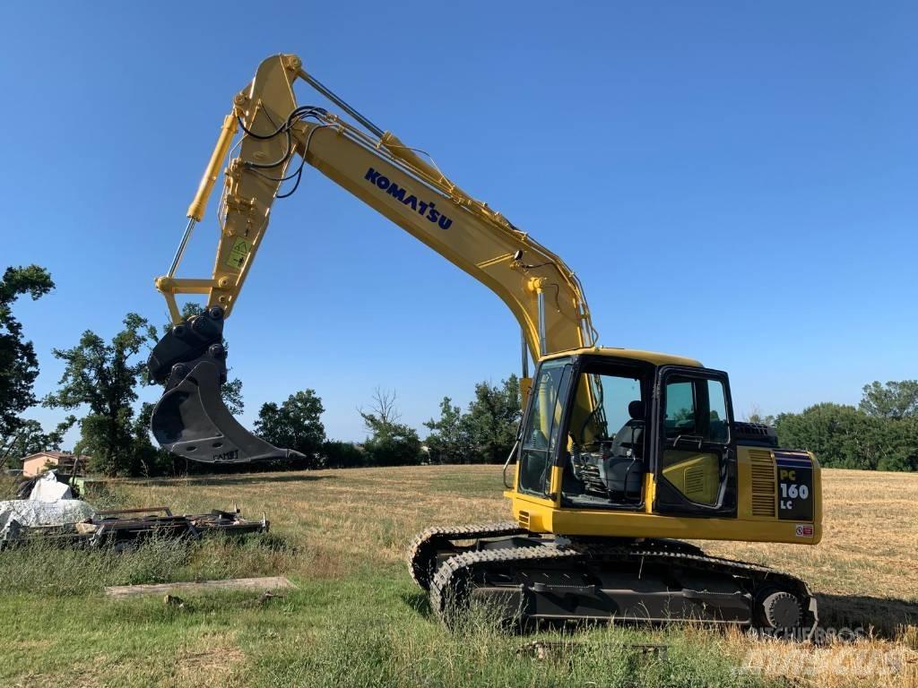 Komatsu PC 160 LC-7 حفارات زحافة