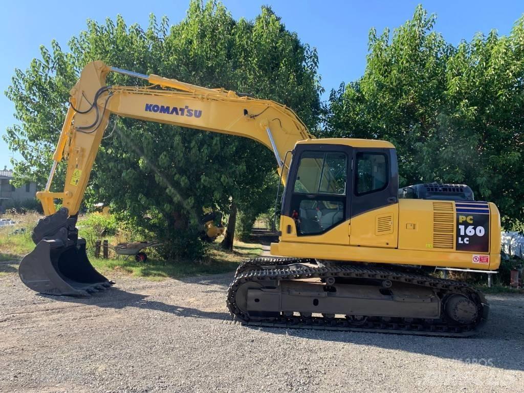 Komatsu PC 160 LC-7 حفارات زحافة