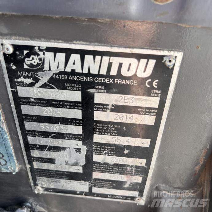 Manitou MT 625 مناولات متداخلة