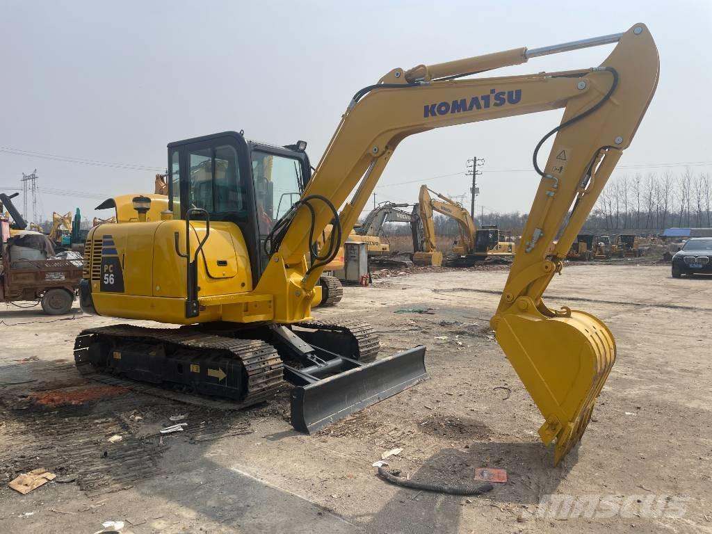 Komatsu PC 56 حفارات صغيرة أقل من 7 طن (حفارات صغيرة)