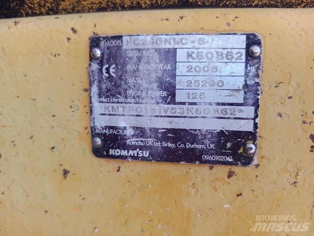 Komatsu PC 240 LC-8 حفارات زحافة