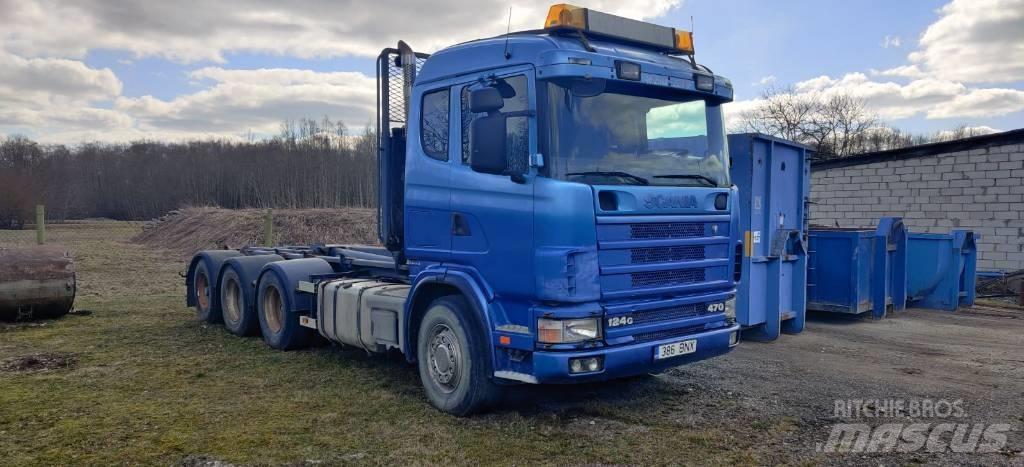 Scania R 124 GB6X4NA شاحنات قلابة