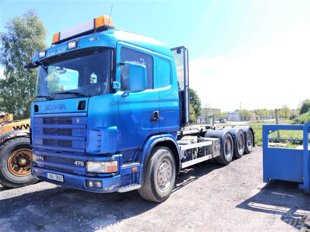 Scania R 124 GB6X4NA شاحنات قلابة