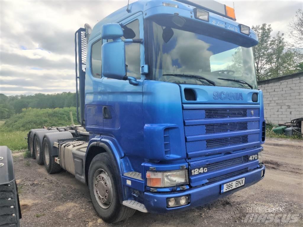 Scania R 124 GB6X4NA شاحنات قلابة